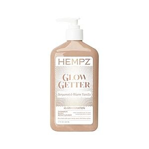 [SnS] $10.44* | 17-oz Hempz Glow Getter Body Lotion Hydrating Moisturizer w/ Shimmer at Amazon